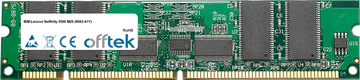 Netfinity 5500 M20 (8662-41Y) 1Go Kit (4x256Mo Modules) - 168 Pin 3.3v PC100 ECC Registered SDRAM Dimm
