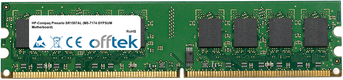 Presario SR1507AL (MS-7174 GYPSUM Motherboard) 1Go Module - 240 Pin 1.8v DDR2 PC2-4200 Non-ECC Dimm