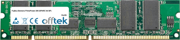 PrimePower 200 (SPARC 64 GP) 4Go Kit (4x1Go Modules) - 168 Pin 3.3v PC133 ECC Registered SDRAM Dimm