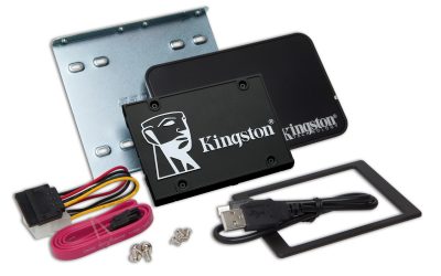 Kingston KC600 2.5-inch SSD Upgrade Kit 256GB Lecteur