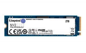 Kingston NV2 PCIe 4.0 NVMe SSD 2000GB Lecteur