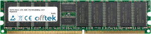  184 Pin Dimm - 2.5V - DDR - PC2100 (266Mhz) - ECC Enregistré 256MB Module