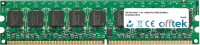  240 Pin Dimm - 1.8v - DDR2 PC2-4200 (533Mhz) - Non-tamponé ECC 1GB Module