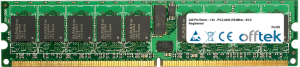 240 Pin Dimm - 1.8v - PC2-4200 (533Mhz) - ECC Enregistré 1GB Module