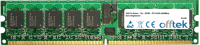  240 Pin Dimm - 1.8v - DDR2 - PC2-3200 (400Mhz) - ECC Enregistré 1GB Module