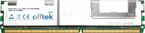  240 Pin Dimm - 1.8v - DDR2 - PC2-5300 (667Mhz) (AMB 1.5V) - FB-DIMM 2GB Module