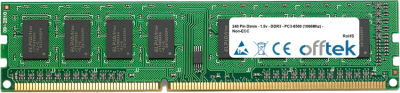  240 Pin Dimm - 1.5v - DDR3 - PC3-8500 (1066Mhz) - Non-ECC 4GB Module