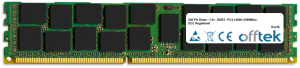  240 Pin Dimm - 1.5v - DDR3 - PC3-12800 (1600Mhz) - ECC Enregistré 16GB Module