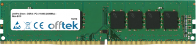 288 Pin Dimm - DDR4 - PC4-19200 (2400Mhz) - Non-ECC 8GB Module