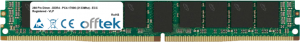  288 Pin Dimm - DDR4 - PC4-17000 (2133Mhz) - ECC Enregistré - VLP 8GB Module