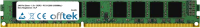  240 Pin Dimm - 1.5v - DDR3 - PC3-12800 (1600Mhz) - ECC Enregistré - VLP 8GB Module