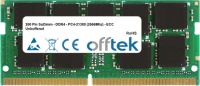  260 Pin SoDimm - DDR4 - PC4-21300 (2666Mhz) - ECC Non-tamponé 8GB Module