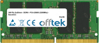  260 Pin SoDimm - DDR4 - PC4-25600 (3200Mhz) - Non-ECC 16GB Module