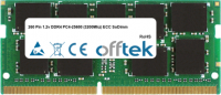  260 Pin 1.2v DDR4 PC4-25600 (3200Mhz) ECC SoDimm 16GB Module