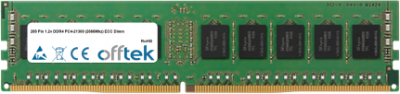  288 Pin 1.2v DDR4 PC4-21300 (2666Mhz) ECC Dimm 32GB Module