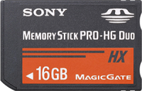 Sony Memory Stick PRO-HG Duo HX 16GB Stick