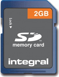 Integral Sécurisé Digital/SD Carte 2GB Carte