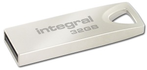 Integral Metal ARC USB 2.0 Flash Lecteur 32GB