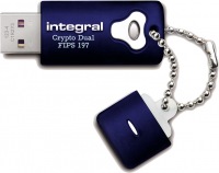 Integral Crypro Dual Lecteur Crypté USB - (FIPS 197) 8GB Lecteur