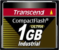 Transcend Industrial Ultra Compact Flash (PIO) 1GB Carte (100x)