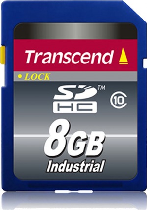 Transcend Industrial Temp SDHC Class 10 8GB Carte